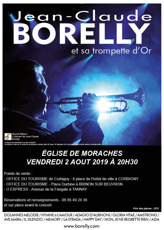 Jean-Claude Borelly et sa Trompette d'Or